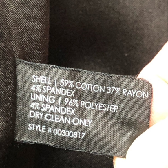 Club Monoco Black Belted Mini A-line Skirt 6 - Picture 5 of 8